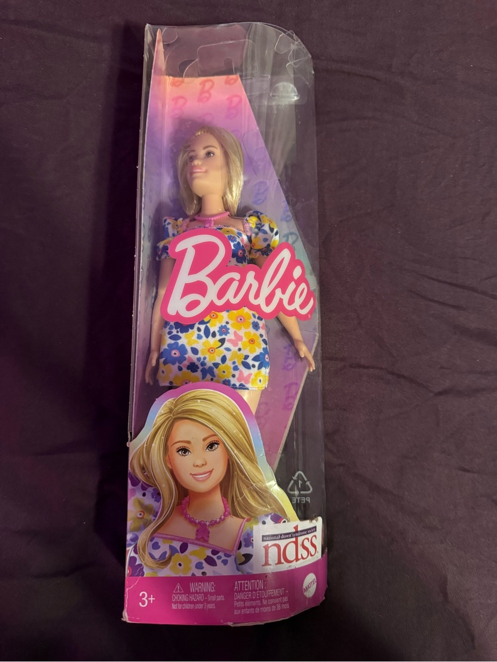 BARBIE FASHIONISTAS DOLL #208 Down Syndrome HJT05 Mattel
